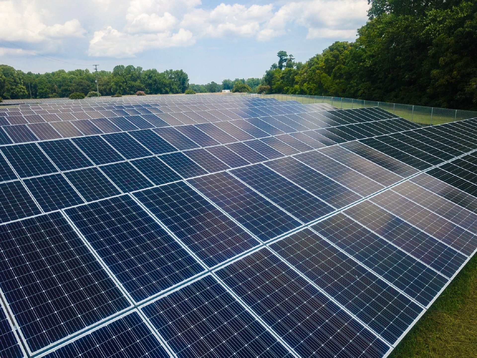 Solar array in Pennsylvania