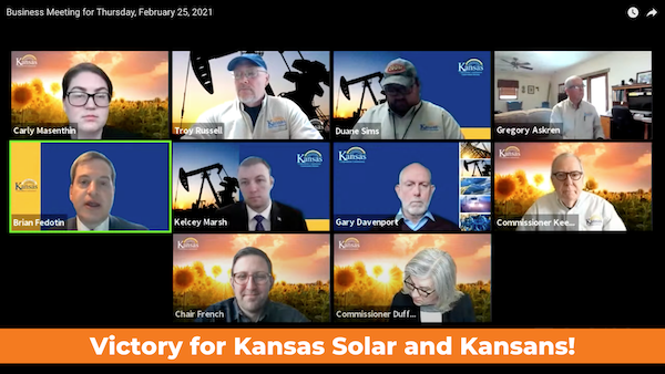 Kansas Corporation Commission Ruling A Win for Solar and Customers